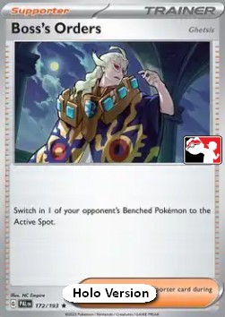 Boss's Orders - Ghetsis Play! Pokémon Prize Pack Series Four #172