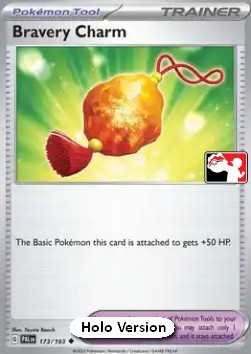 Bravery Charm Play! Pokémon Prize Pack Series Four #173