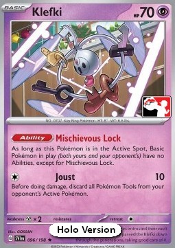 Klefki Play! Pokémon Prize Pack Series Four #096