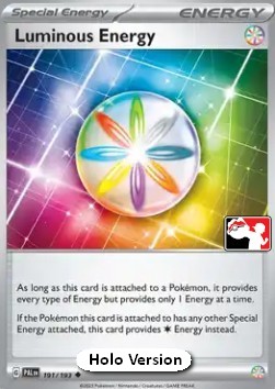 Luminous Energy Play! Pokémon Prize Pack Series Four #191