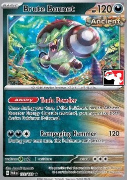 Brute Bonnet Play! Pokémon Prize Pack Series Five #123