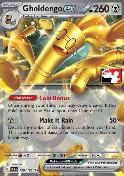 Gholdengo ex Play! Pokémon Prize Pack Series Five #139