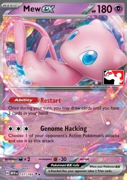Mew ex Play! Pokémon Prize Pack Series Five #151