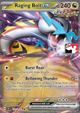 Raging Bolt ex Play! Pokémon Prize Pack Series Five #123