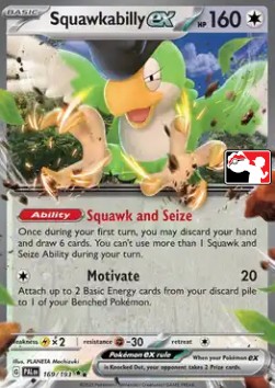 Squawkabilly ex Play! Pokémon Prize Pack Series Five #169