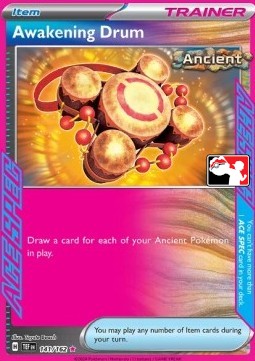 Awakening Drum Play! Pokémon Prize Pack Series Five #141