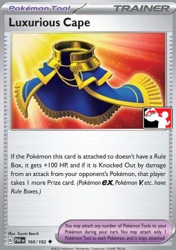 Luxurious Cape Play! Pokémon Prize Pack Series Five #166