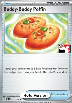 Buddy-Buddy Poffin Play! Pokémon Prize Pack Series Five #144