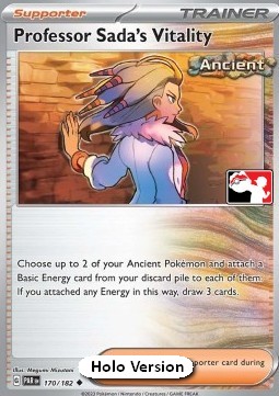Professor Sada's Vitality Play! Pokémon Prize Pack Series Five #170