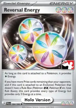 Reversal Energy Play! Pokémon Prize Pack Series Five #192