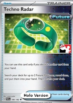 Techno Radar Play! Pokémon Prize Pack Series Five #180