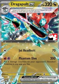 Dragapult ex Play! Pokémon Prize Pack Series Six #130