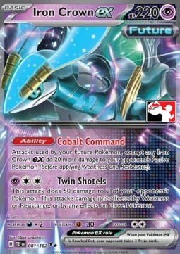 Iron Crown ex Play! Pokémon Prize Pack Series Six #081