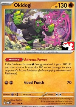 Okidogi Play! Pokémon Prize Pack Series Six #111