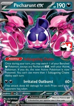 Pecharunt ex Play! Pokémon Prize Pack Series Six #040