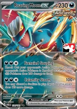 Roaring Moon ex Play! Pokémon Prize Pack Series Six #124