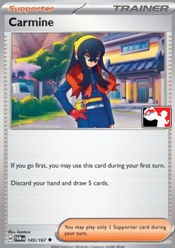 Carmine Play! Pokémon Prize Pack Series Six #145