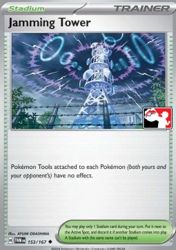 Jamming Tower Play! Pokémon Prize Pack Series Six #153