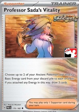 Professor Sada's Vitality Play! Pokémon Prize Pack Series Six #170