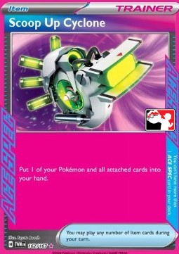 Scoop Up Cyclone Play! Pokémon Prize Pack Series Six #162