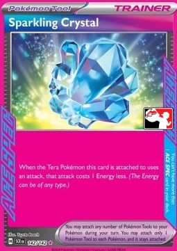 Sparkling Crystal Play! Pokémon Prize Pack Series Six #142