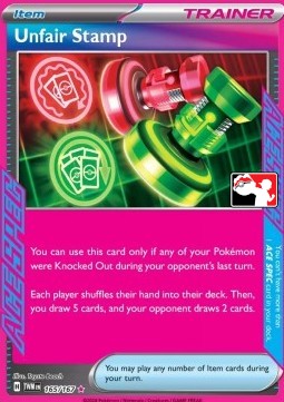 Unfair Stamp Play! Pokémon Prize Pack Series Six #165