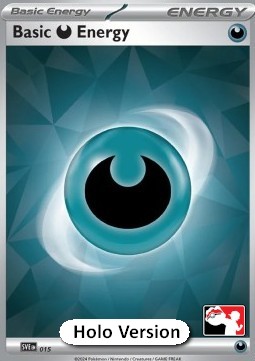 Basic Darkness Energy Play! Pokémon Prize Pack Series Six #015