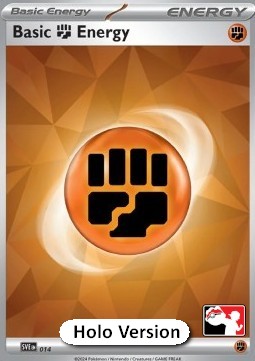 Basic Fighting Energy Play! Pokémon Prize Pack Series Six #014