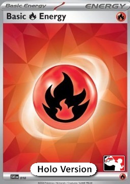 Basic Fire Energy Play! Pokémon Prize Pack Series Six #010