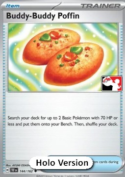 Buddy-Buddy Poffin Play! Pokémon Prize Pack Series Six #144