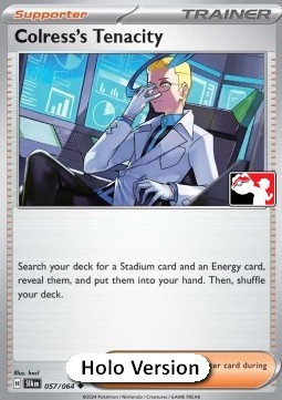 Colress's Tenacity Play! Pokémon Prize Pack Series Six #057