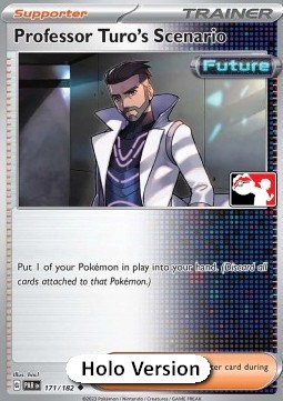 Professor Turo's Scenario Play! Pokémon Prize Pack Series Six #171