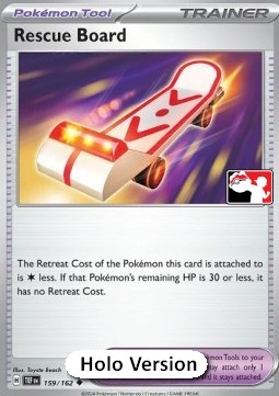 Rescue Board Play! Pokémon Prize Pack Series Six #159