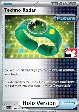 Techno Radar Play! Pokémon Prize Pack Series Six #180