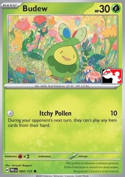 Budew - Play! Pokémon Prize Pack Series Seven #004