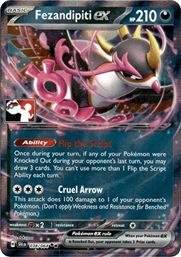 Fezandipiti ex - Play! Pokémon Prize Pack Series Seven #038