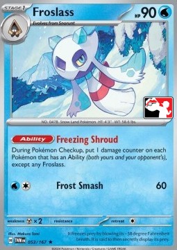 Froslass - Play! Pokémon Prize Pack Series Seven #053