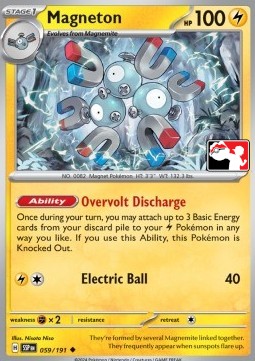 Magneton - Play! Pokémon Prize Pack Series Seven #059