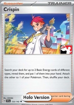 Crispin Play! Pokémon Prize Pack Series Seven #133