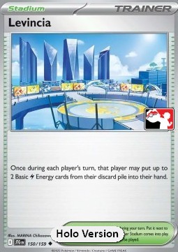 Levincia Play! Pokémon Prize Pack Series Seven #150