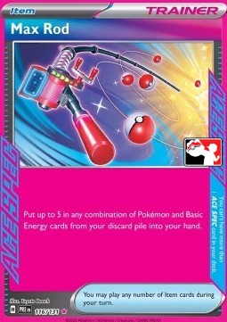 Max Rod Play! Pokémon Prize Pack Series Seven #116