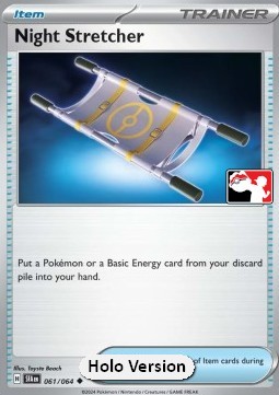 Night Stretcher Play! Pokémon Prize Pack Series Seven #061