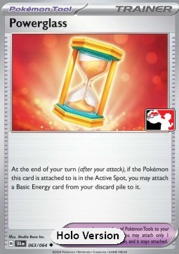 Powerglass Play! Pokémon Prize Pack Series Seven #063