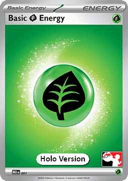 Basic Grass Energy Play! Pokémon Prize Pack Series Eight #001