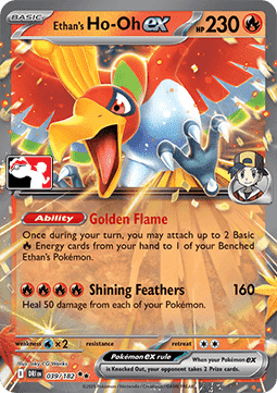 Ethan's Ho-Oh ex Play! Pokémon Prize Pack Series Eight #039