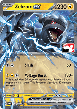 Zekrom ex - Play! Pokémon Prize Pack Series Eight #034