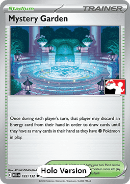Mystery Garden Play! Pokémon Prize Pack Series Eight #122