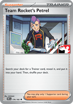 Team Rocket's Petrel Play! Pokémon Prize Pack Series Eight #176