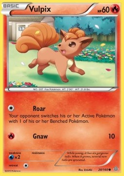Vulpix - Primal Clash #20/160