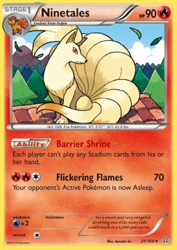 Ninetales - Primal Clash #21/160